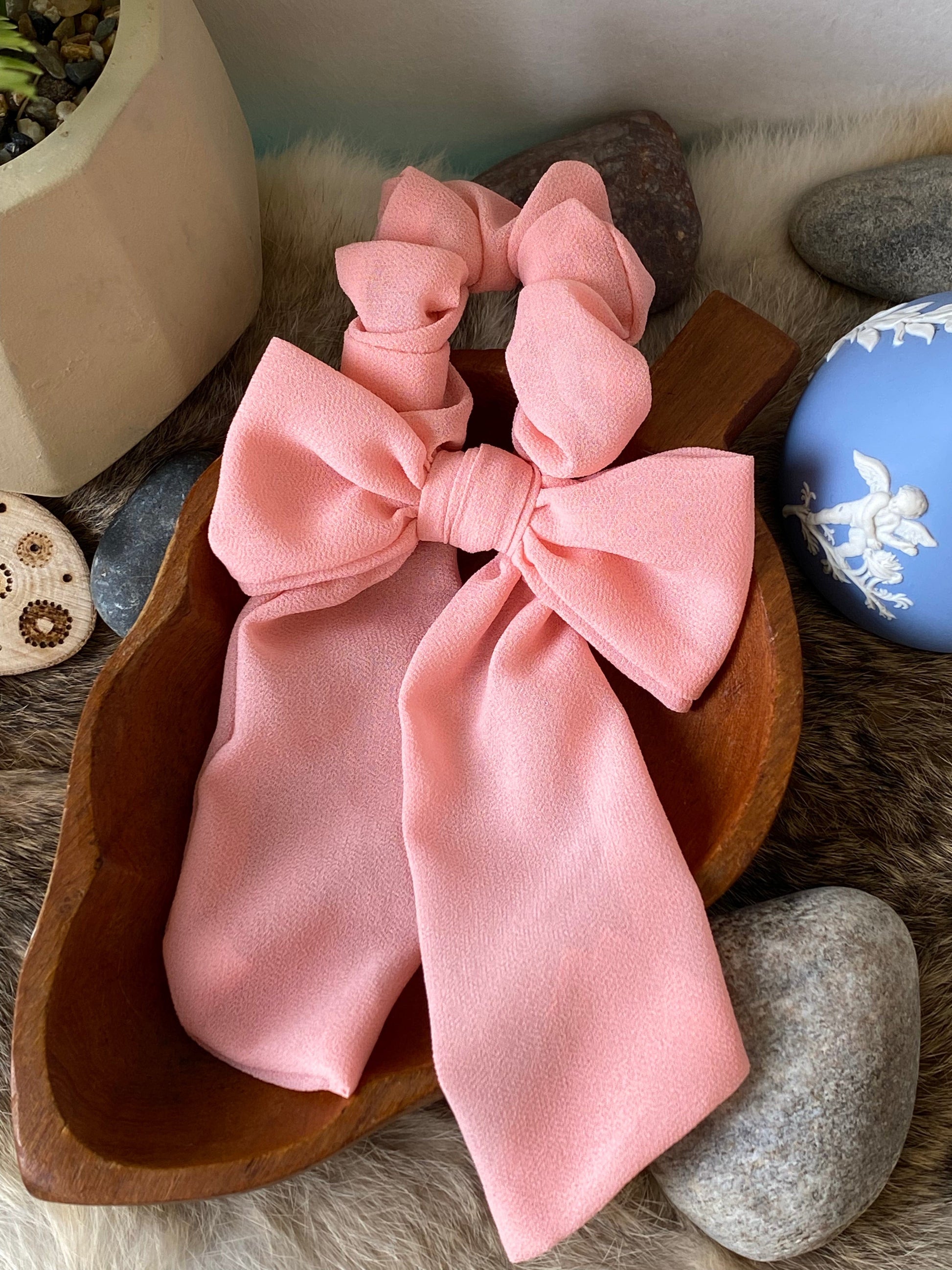 Ted & Bubs Chiffon Bow - Night Flower