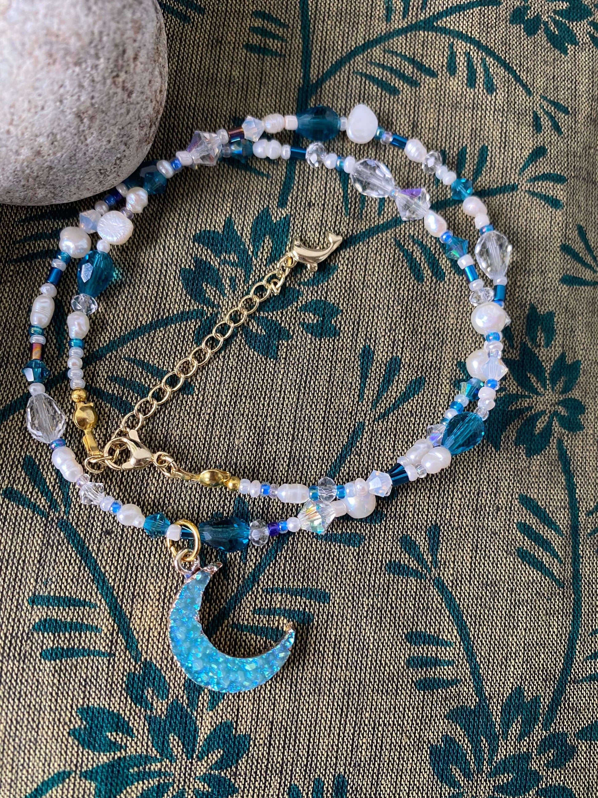 Ted & Bubs Once Upon A Blue Moon Necklace