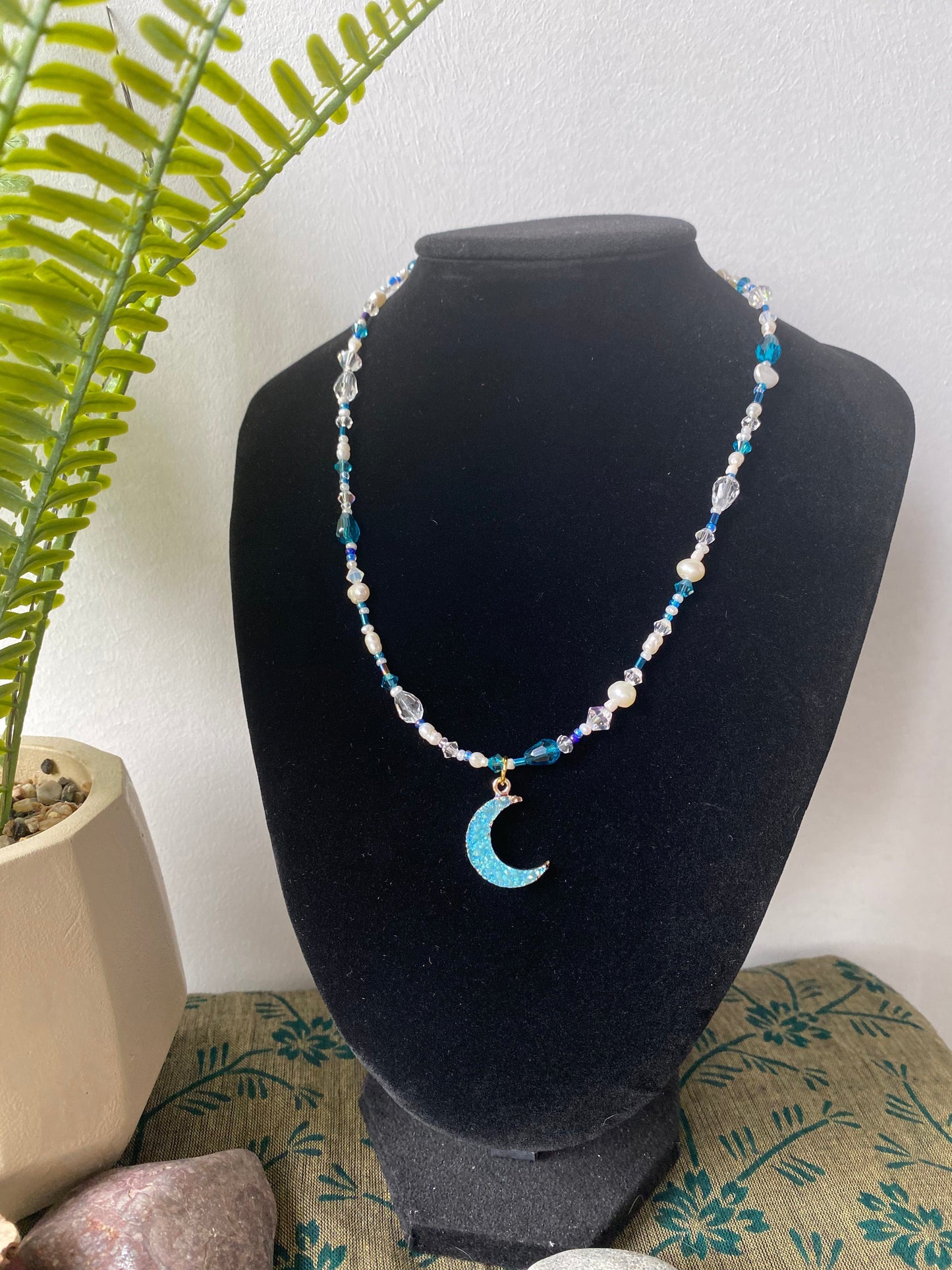 Ted & Bubs Once Upon A Blue Moon Necklace